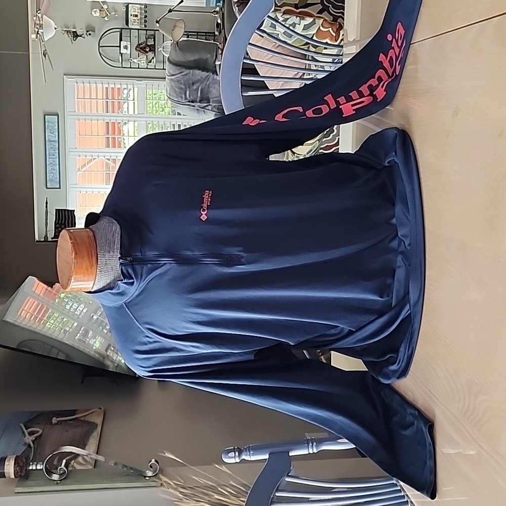 Columbia quarter zip long sleeve pullover